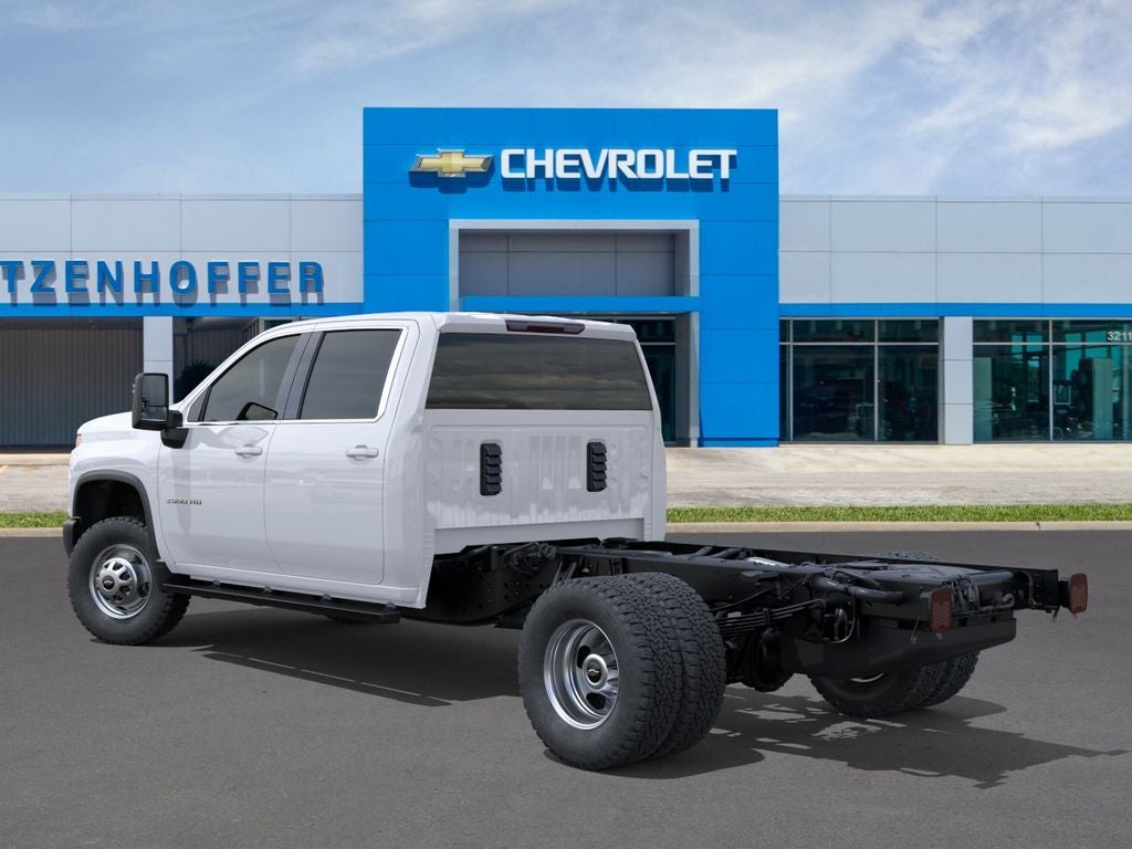 2026 Chevrolet Silverado 3500 HD Chassis Cab — rear three-quarter view