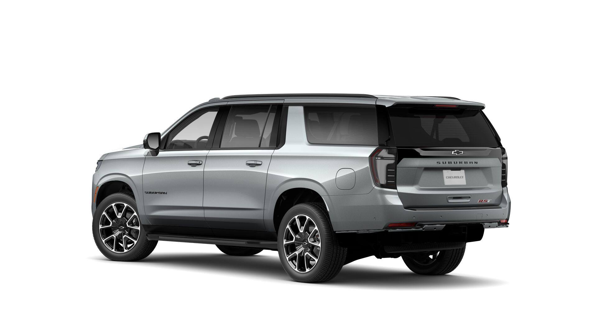 2026 Chevrolet Suburban — rear three-quarter view
