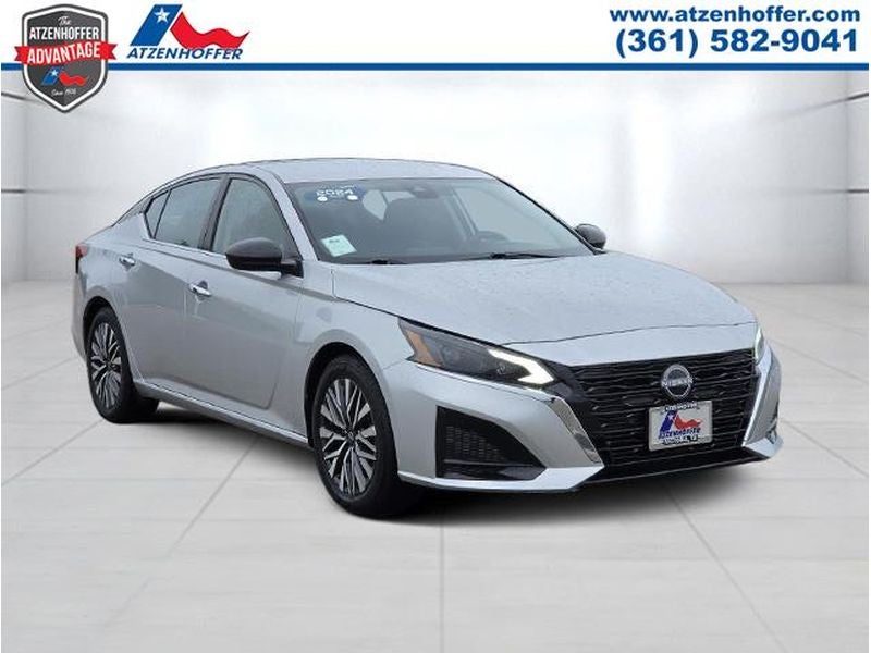 2024 Nissan Altima 2.5 SV in Brilliant Silver — front three-quarter view