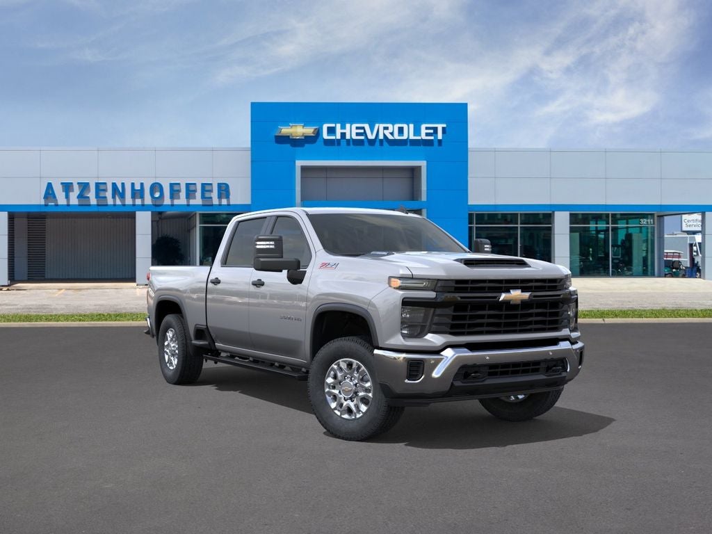 2026 Chevrolet Silverado 3500 HD WT in Sterling Gray Metallic — front three-quarter view